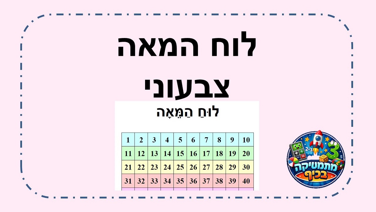 לוח המאה צבעוני